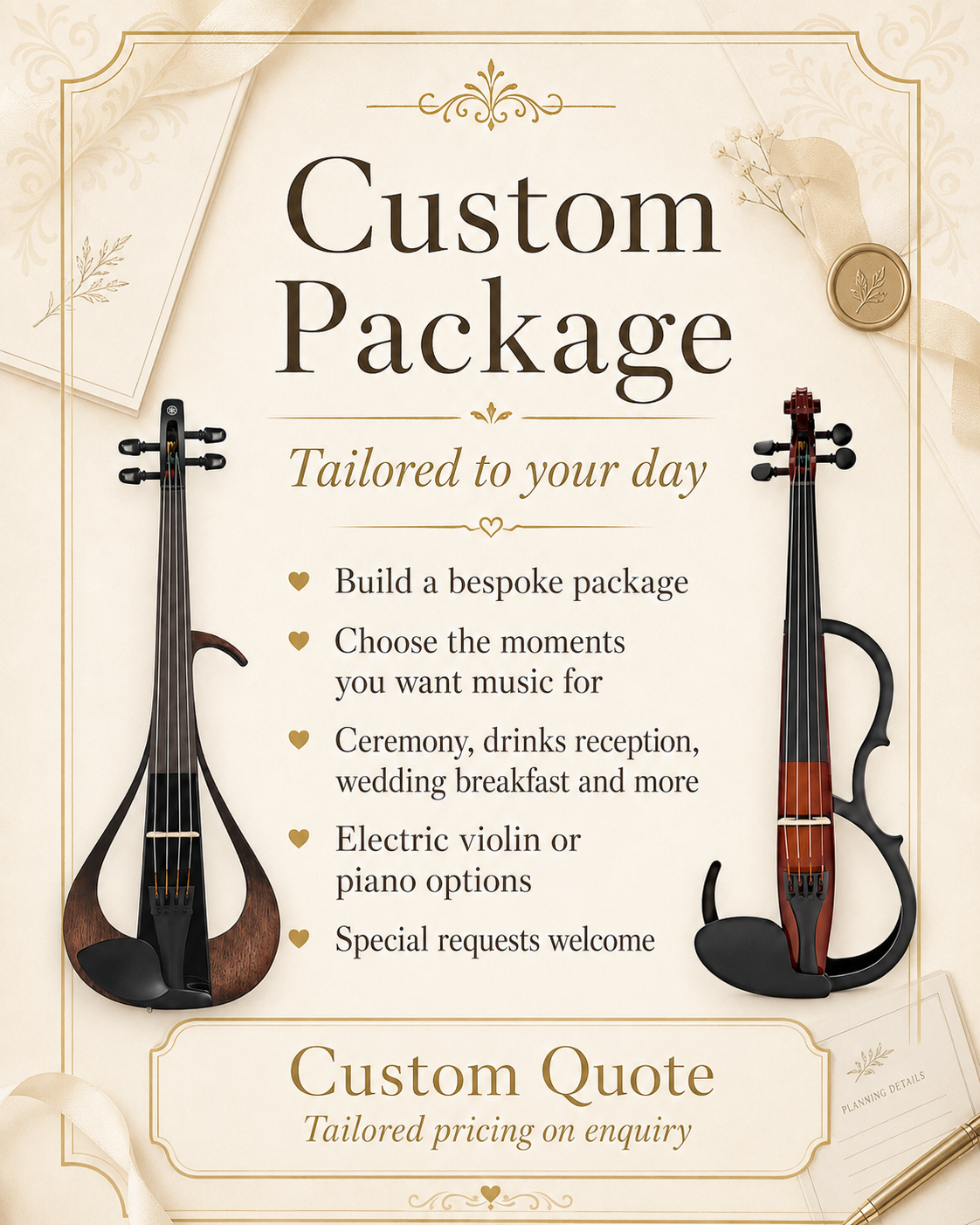 Custom package artwork