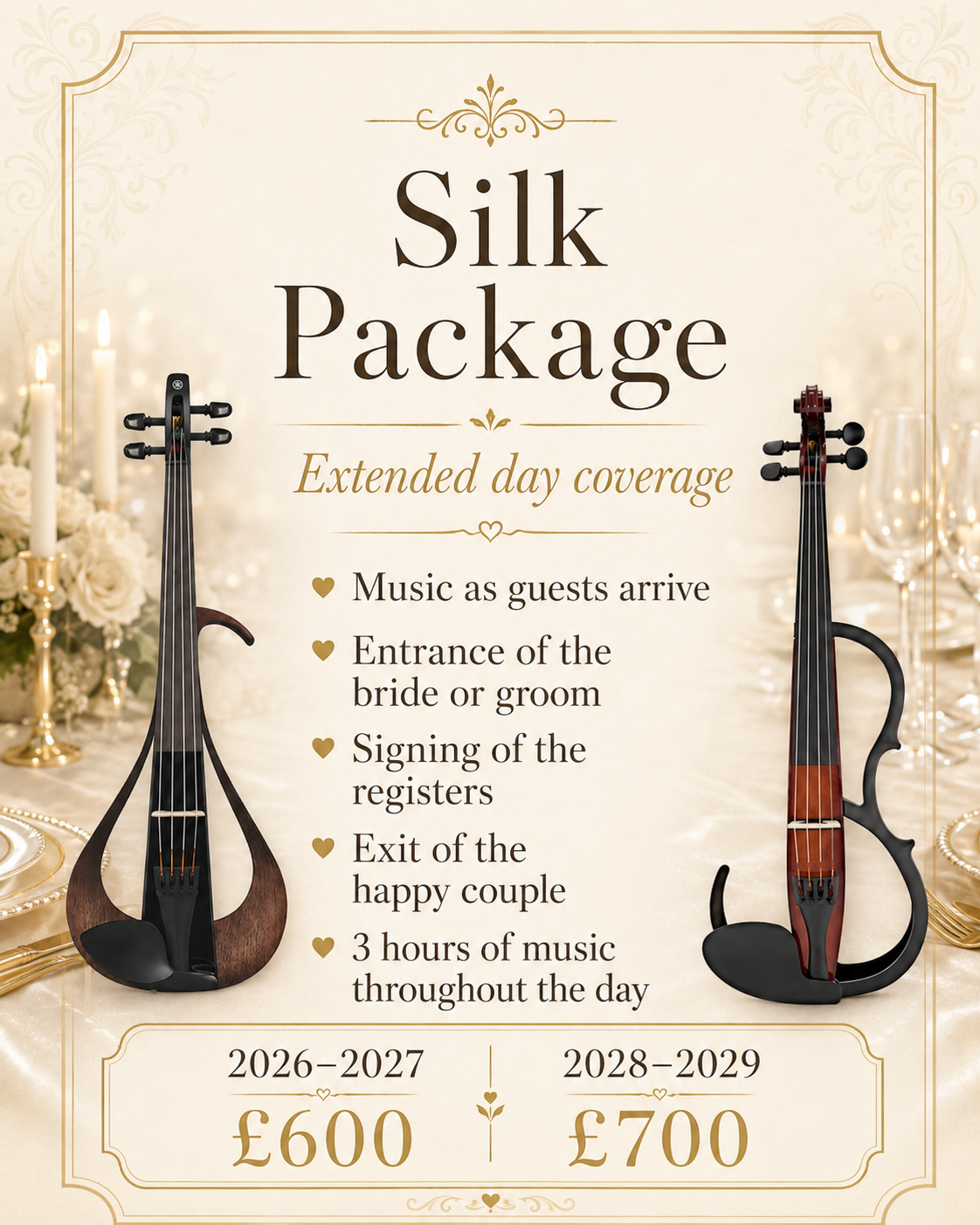 Silk package artwork